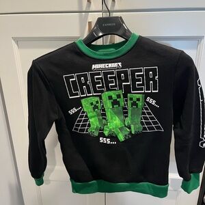 Creeper Black and Green Men's Sweater